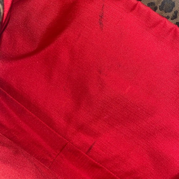 Fendi Brown Leopard Print Canvas Shoulder Bag Black - Picture 9 of 11